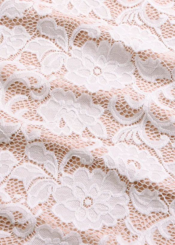 Haut manches longues en dentelle, bonprix