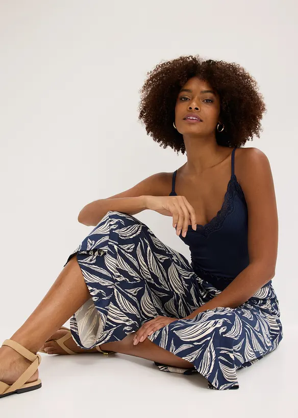 Jersey-Hose aus Baumwoll-Viskose Mix, bonprix