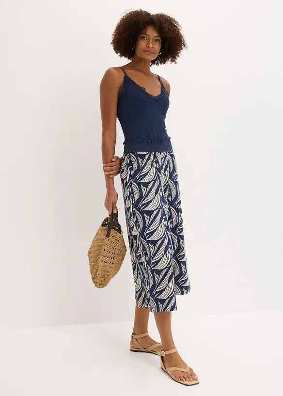 Jersey-Hose aus Baumwoll-Viskose Mix, bonprix