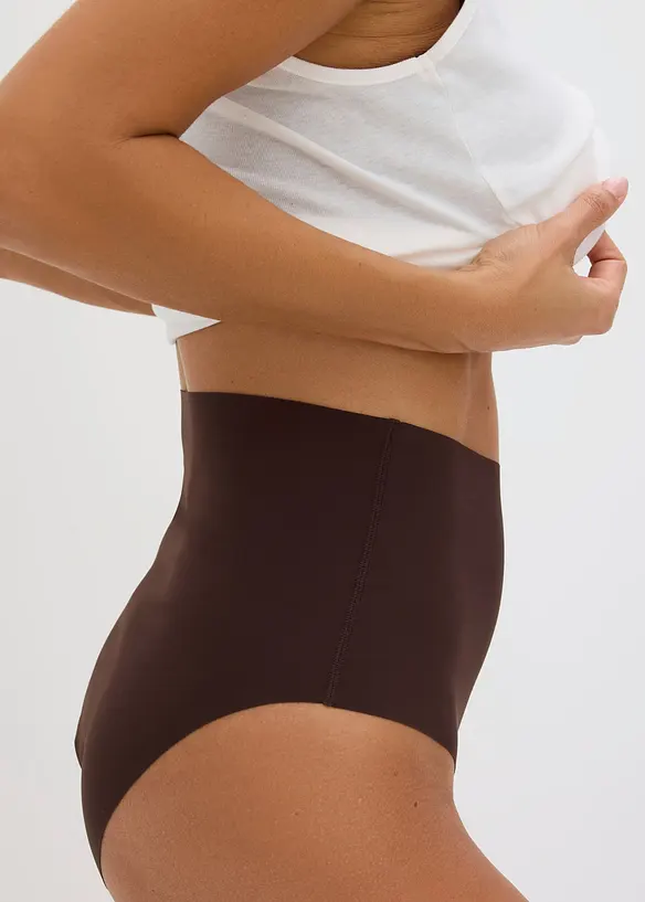 Lot de 2 slips sculptants ultra l&eacute;gers sans coutures, bonprix