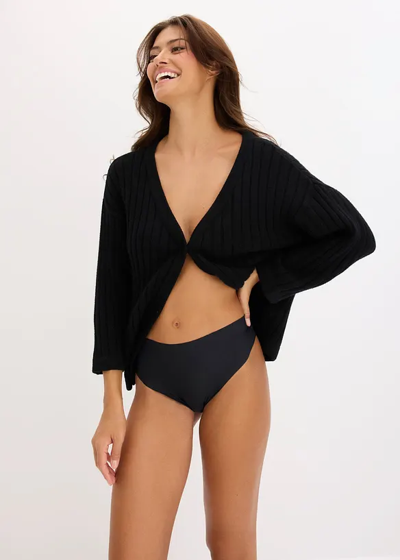 Lot de 4 slips maxi en microfibre &agrave; coutures invisibles, bonprix