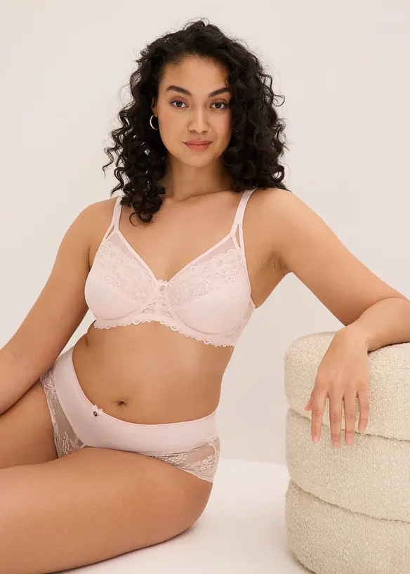 Soutien-gorge minimiseur avec dentelle, bonprix