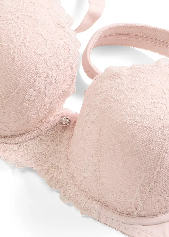 Soutien-gorge &agrave; coques et bretelles rembourr&eacute;es, bonprix