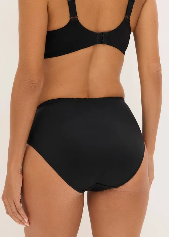 Lot de 2 slips maxi &agrave; dentelle florale, bonprix