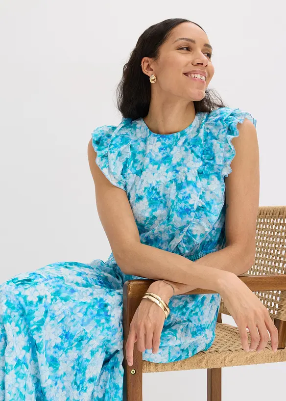 Maxikleid aus reiner Baumwolle, bonprix