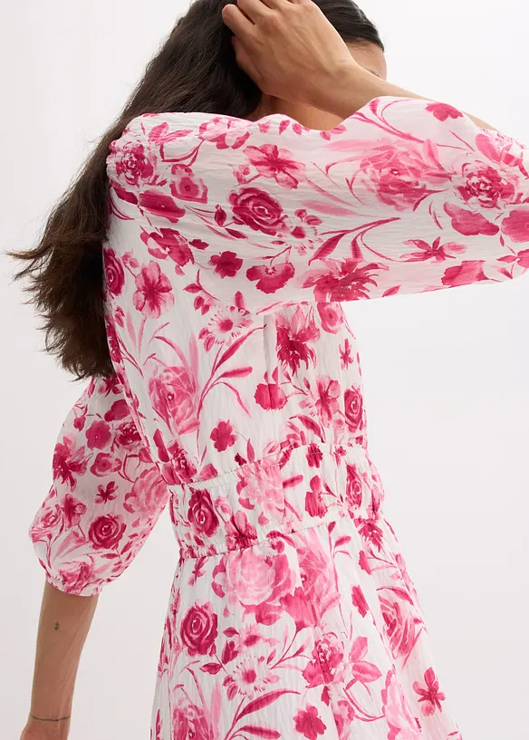 Midikleid aus Viskose-Mix, bonprix