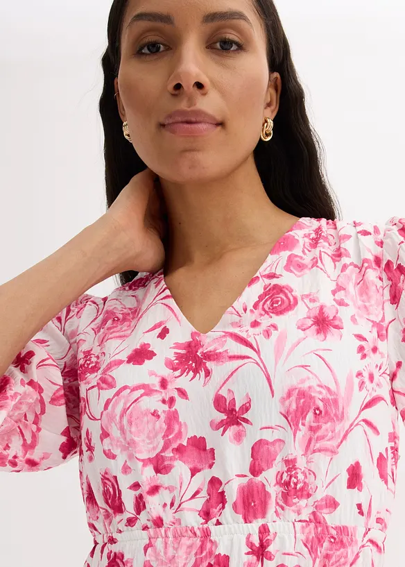 Midikleid aus Viskose-Mix, bonprix