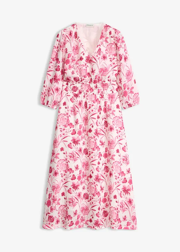 Midikleid aus Viskose-Mix, bonprix