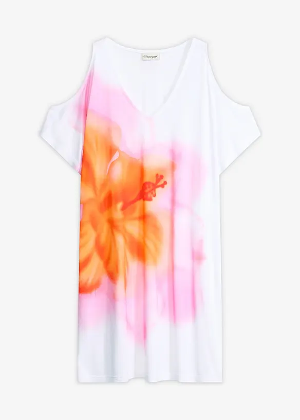 Strandkleid aus flie&szlig;ender Viskose, bonprix