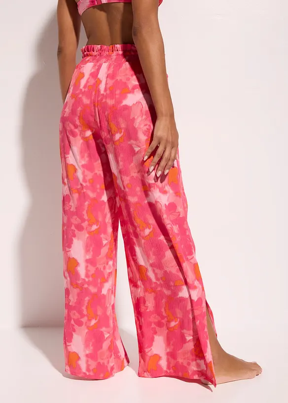 Strandhose aus strukturiertem Crinkle, bonprix