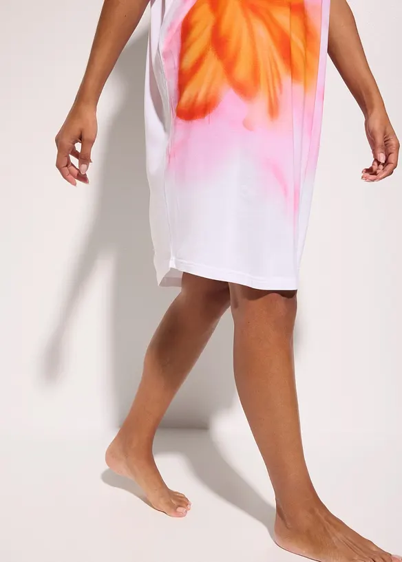 Strandkleid aus flie&szlig;ender Viskose, bonprix