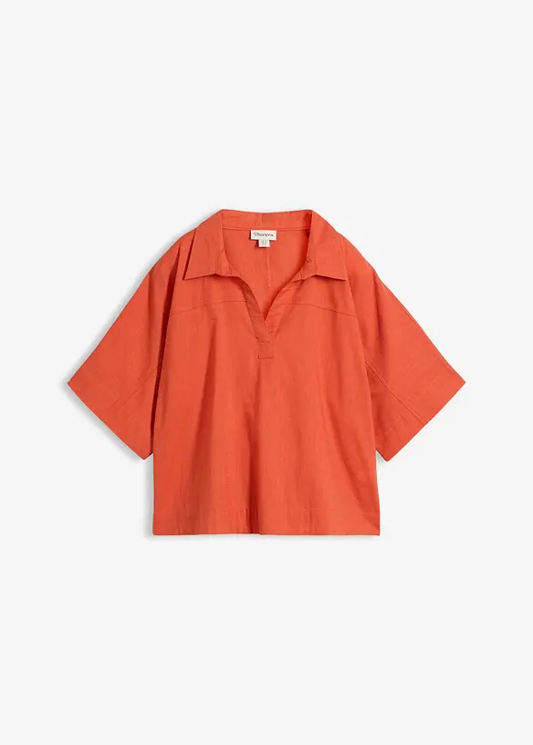 Tunikabluse aus reiner Baumwolle, bonprix