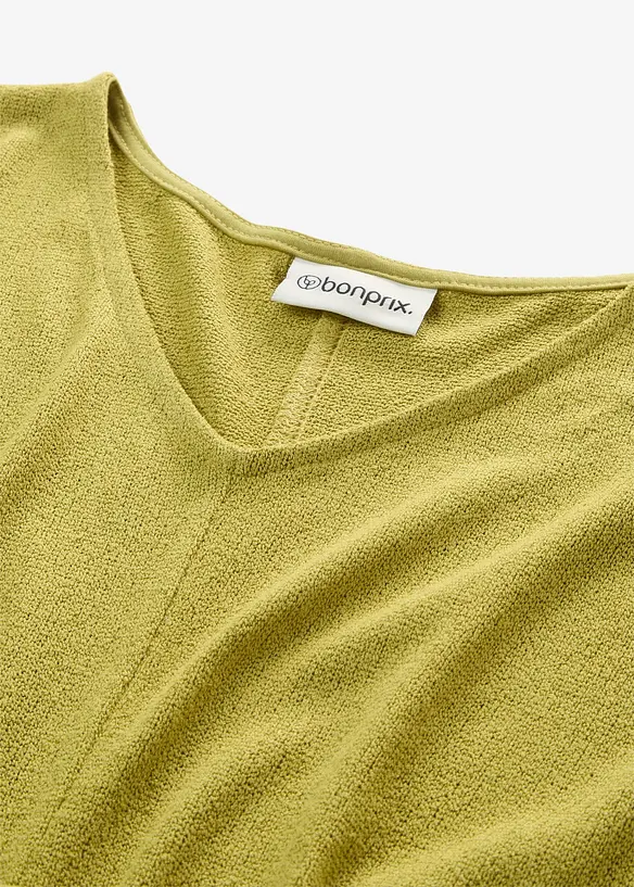 T-shirt effet maille, bonprix