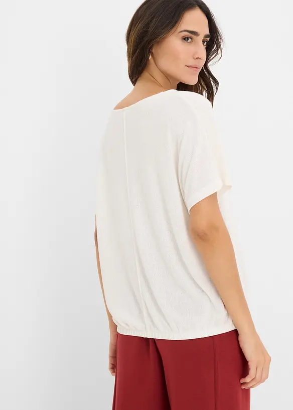 Shirt in Strickoptik, bonprix