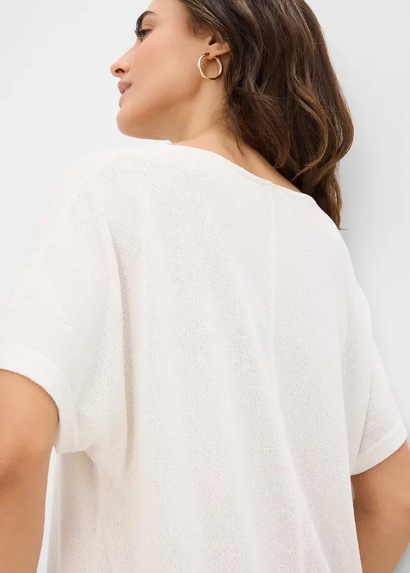 Shirt in Strickoptik, bonprix