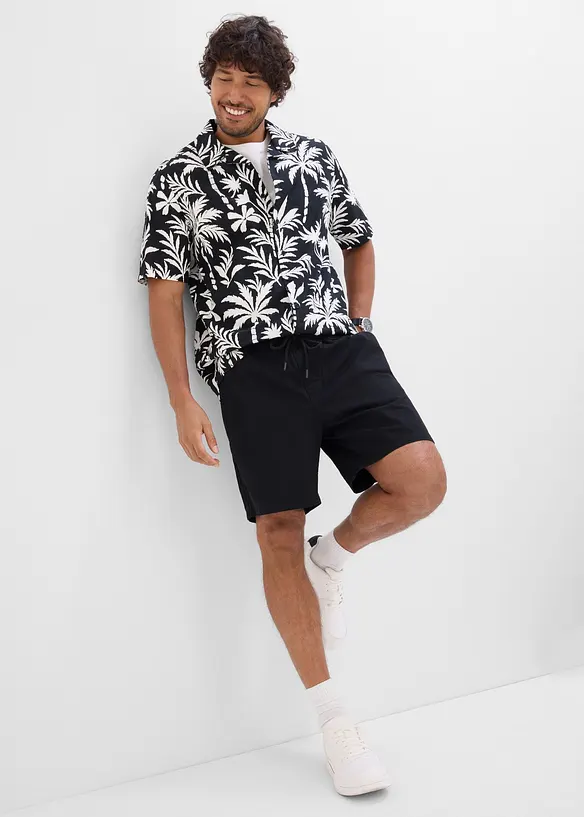 Short loose &agrave; taille &eacute;lastiqu&eacute;e, bonprix