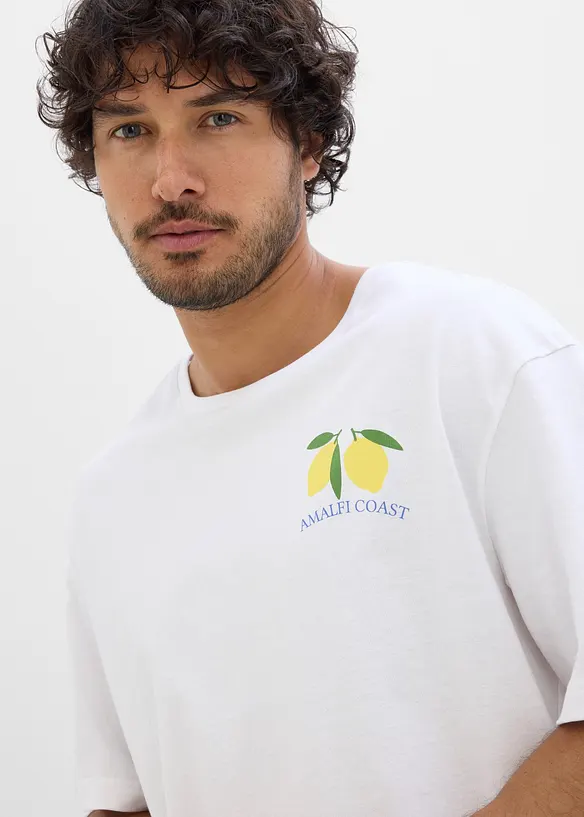 T-shirt loose 100% coton, bonprix