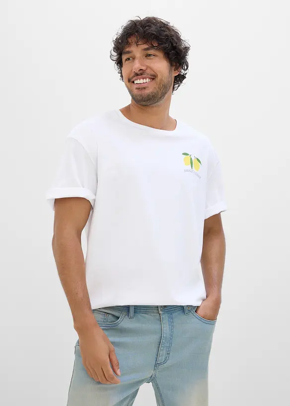 T-shirt loose 100% coton, bonprix