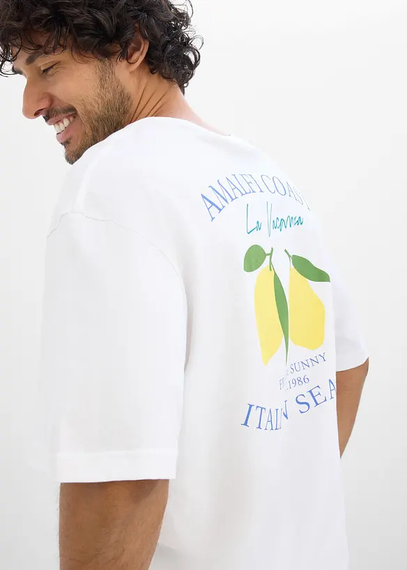 T-shirt loose 100% coton, bonprix