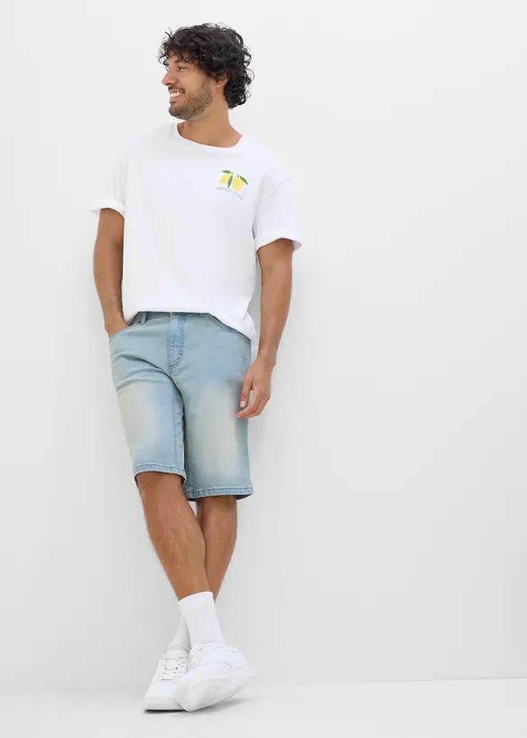 T-shirt loose 100% coton, bonprix