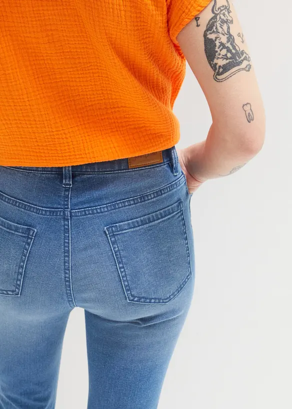 Corsaire en jean extensible, bonprix