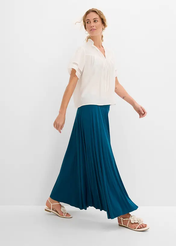 Jupe fluide en jersey viscose, bonprix