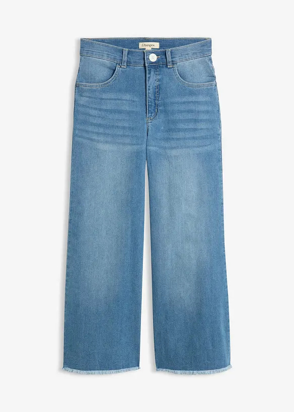 Jean large 7/8 extensible, bonprix