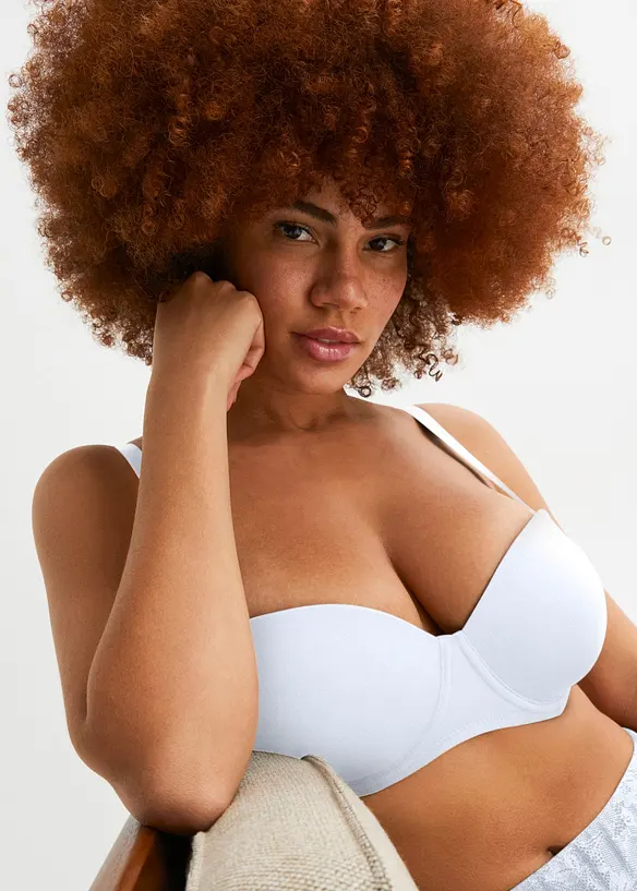 Multiway BH mit B&uuml;gel mit Bio-Baumwolle (2er Pack), bonprix