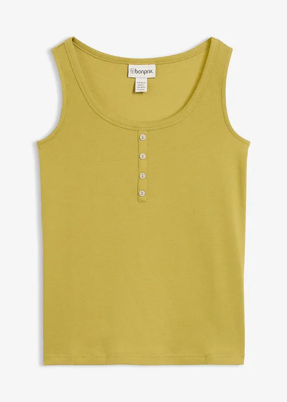 H&uuml;ftlanges Ripp-Top, bonprix