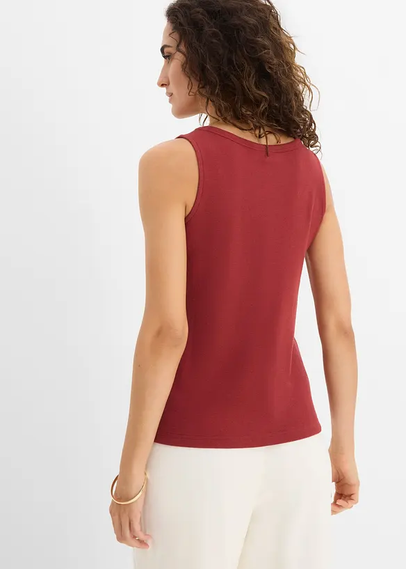 H&uuml;ftlanges Ripp-Top, bonprix