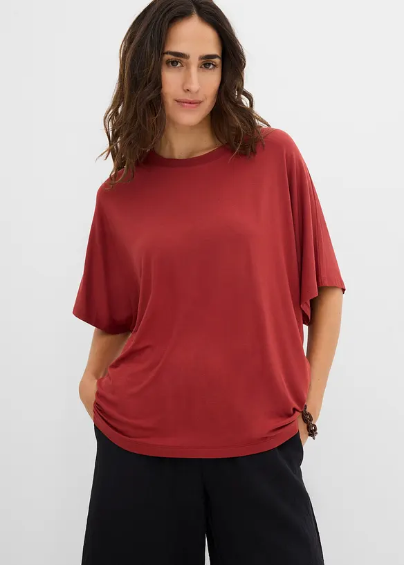 T-Shirt aus Viskose-Mix, bonprix