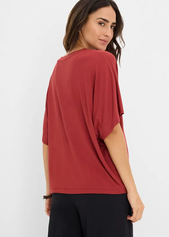 T-Shirt aus Viskose-Mix, bonprix
