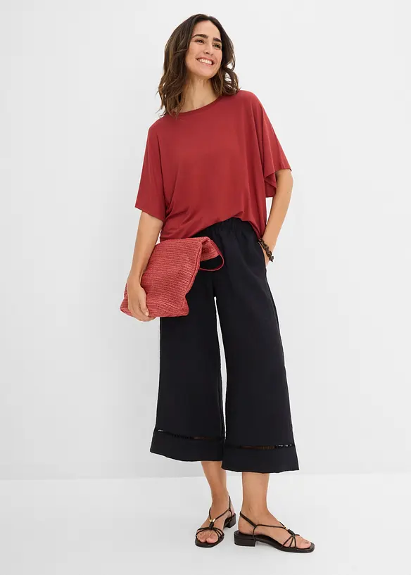 T-Shirt aus Viskose-Mix, bonprix