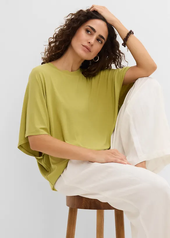 T-Shirt aus Viskose-Mix, bonprix