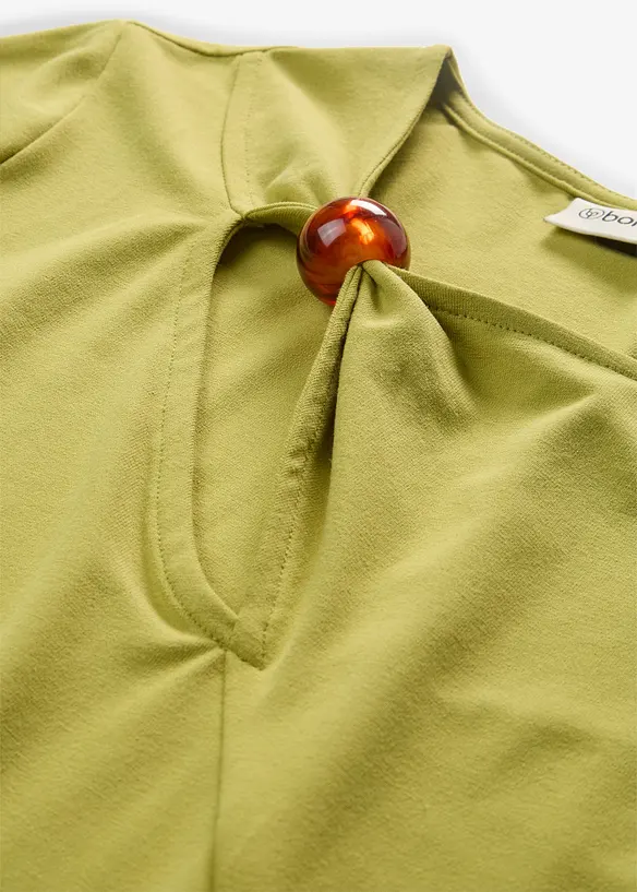 T-Shirt aus flie&szlig;endem Viskose-Mix, bonprix