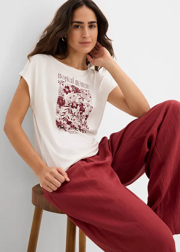 Shirt aus Viskose-Mix, bonprix