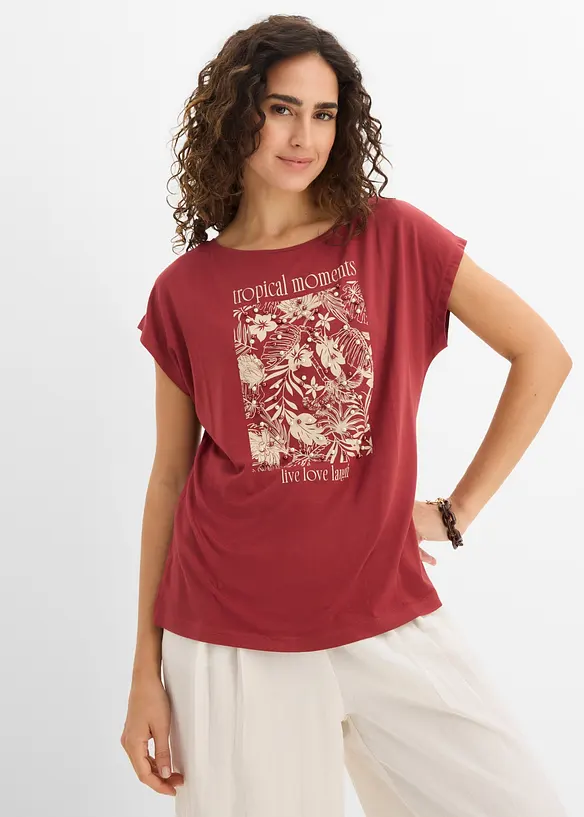 Shirt aus Viskose-Mix, bonprix