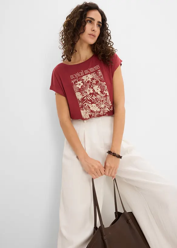 Shirt aus Viskose-Mix, bonprix