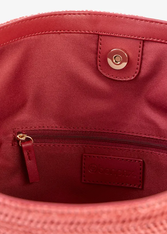 Beuteltasche in Strohoptik, bonprix