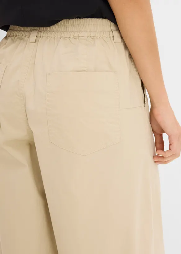 Barrel-Hose aus Baumwoll-Mix, bonprix