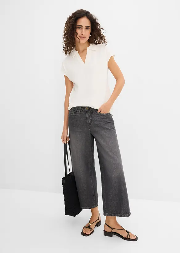 Poloshirt aus reiner Bio-Baumwolle, bonprix