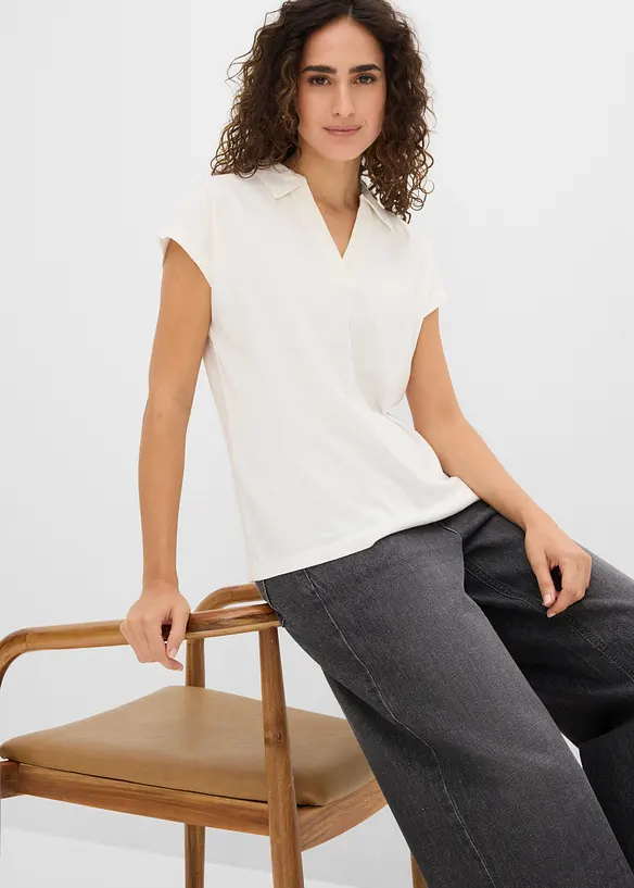 Poloshirt aus reiner Bio-Baumwolle, bonprix