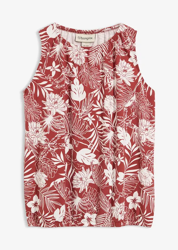 Jersey-Top aus Viskosemix, bonprix