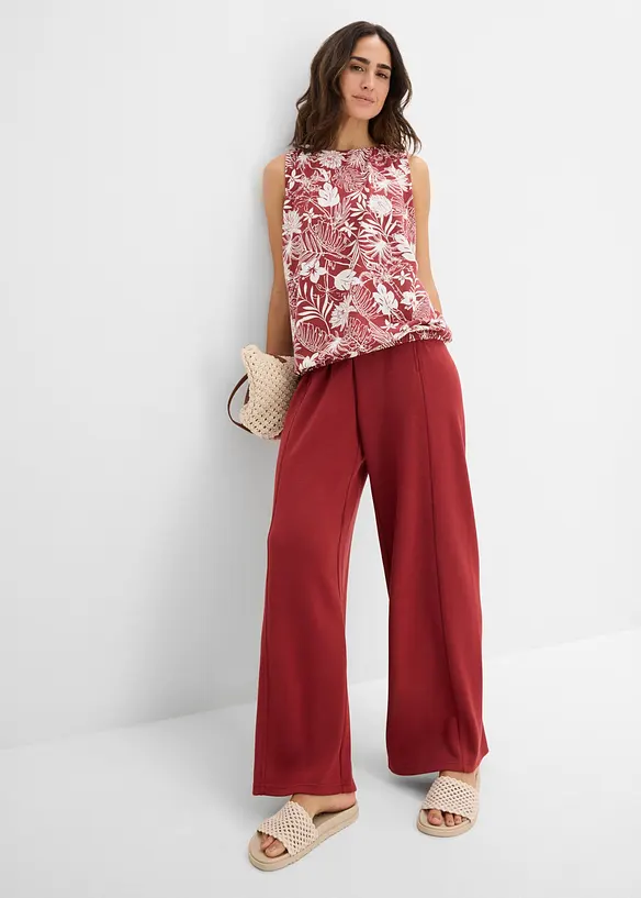 Jersey-Top aus Viskosemix, bonprix