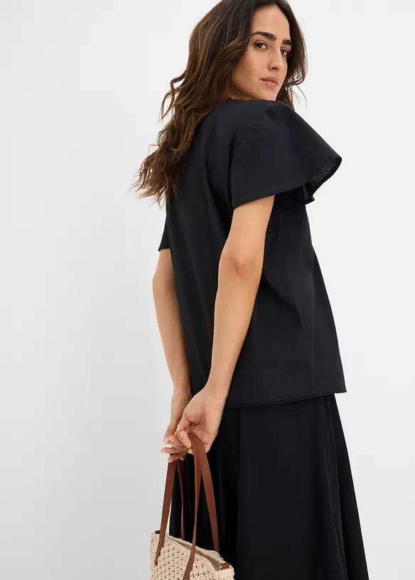 Bluse mit Stickerei, bonprix