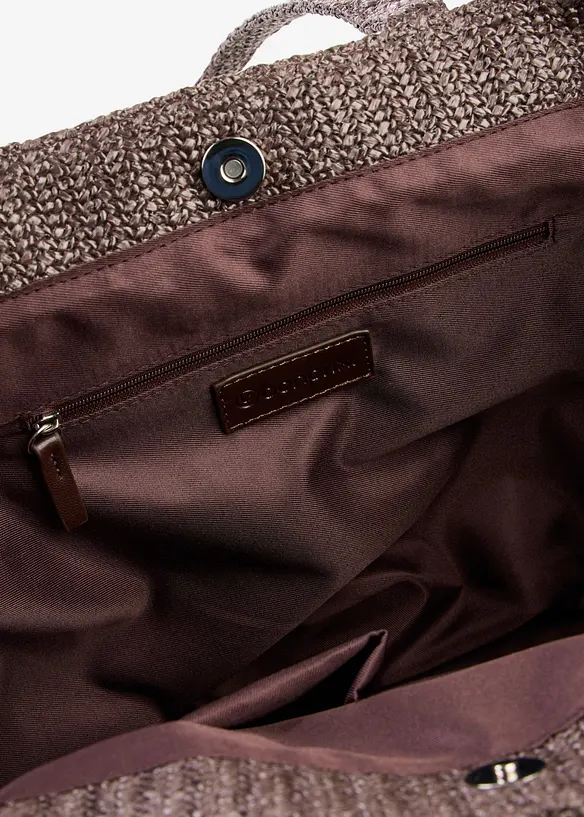 Cabas aspect paille, bonprix