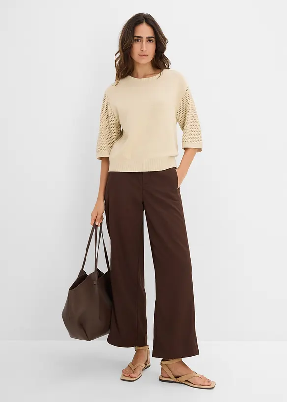 Pullover aus Baumwoll-Mix, bonprix