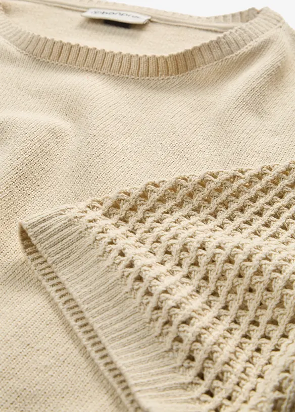 Pullover aus Baumwoll-Mix, bonprix