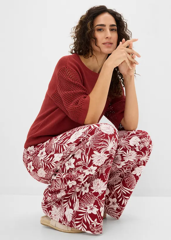 Pullover aus Baumwoll-Mix, bonprix