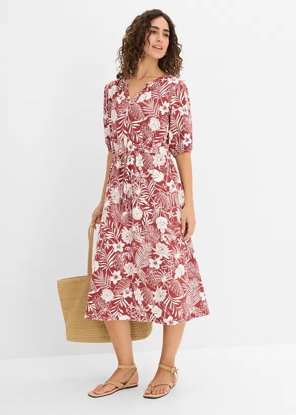 Jerseykleid aus softem Viskose-Mix, bonprix